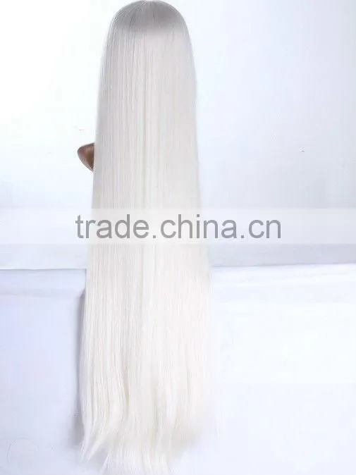 HOT Sale Euro Synthetic Hair Wigs for White Woman DB01511,Final Fantasy Cosplay Full Wig,Synthetic Wig Dubaa Fashion Hair Wigs
