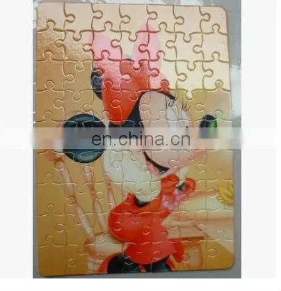 sublimation heat transfer A5 paper jigsaw