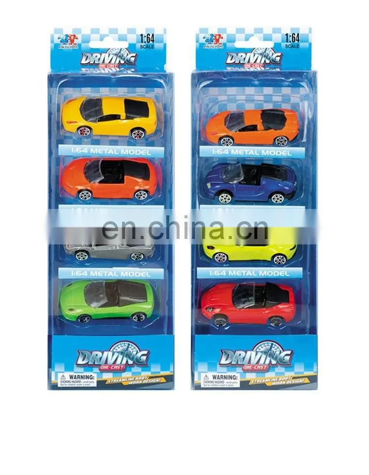 cheap alloy toy truck toy 1/64 Racing car die cast cars model