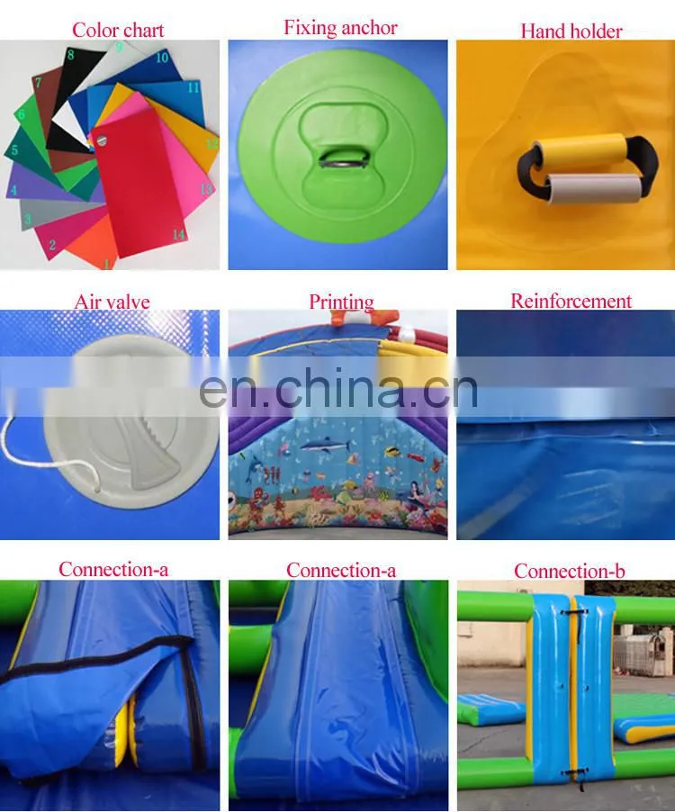 Wholesale price 0.6mm PVC Tarpaulin inflatable pool, inflatable swimming pool, large inflatable water pool for sale