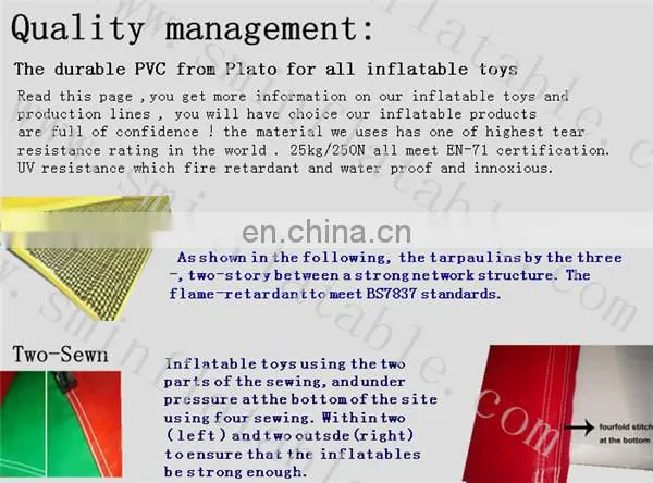 China factory directly sell pastoral park , inflatable funland , inflatable aqua park