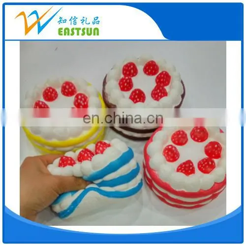 Cheap popular soft type cartoon squezze slow rising squishy toy
