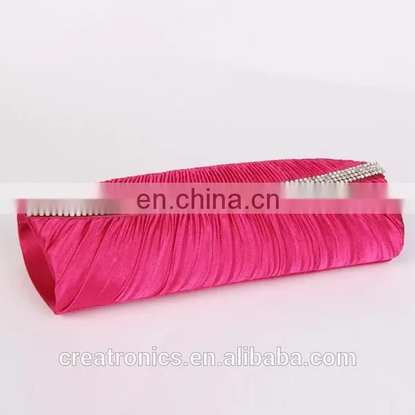 CR Professional reseach and development group western styles polyester material wrinkled rose red color new arrival wholesale pu
