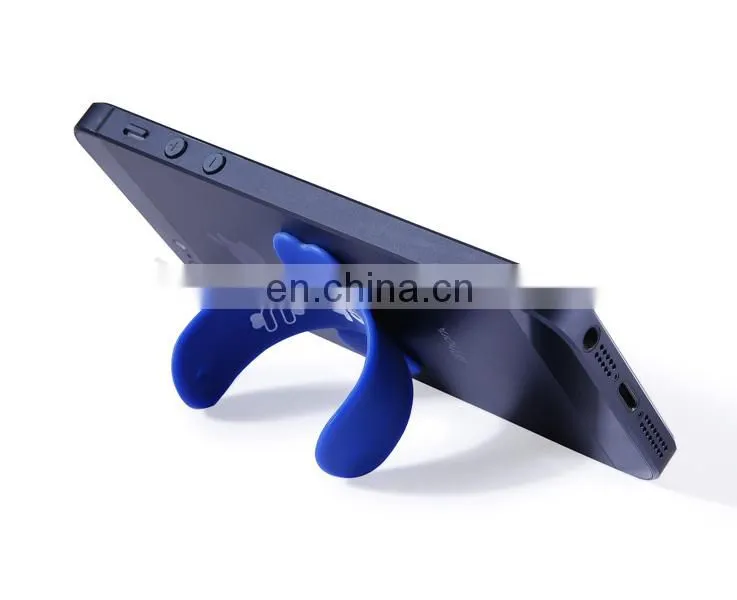 Silicone new design mobile phone holder/silicone touch-u stander for phone