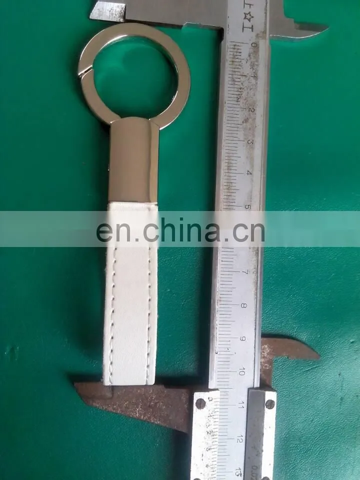 high quantity genuine leather key chain