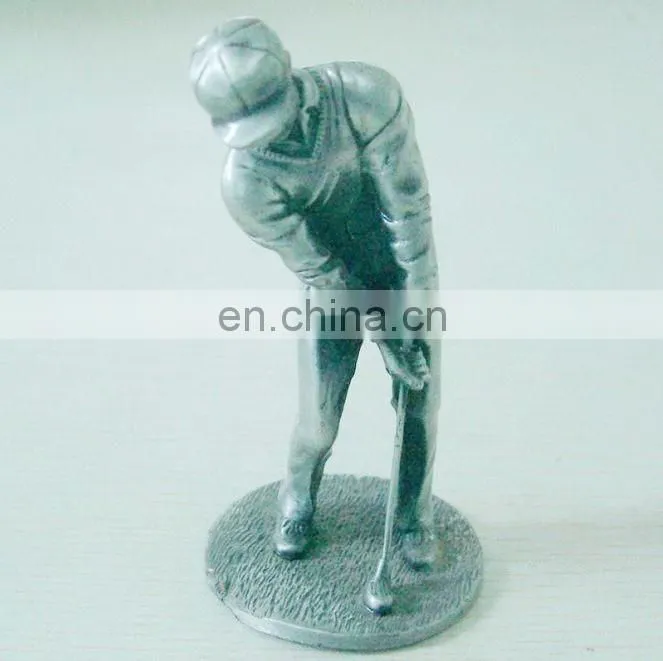 Golf movement statue
