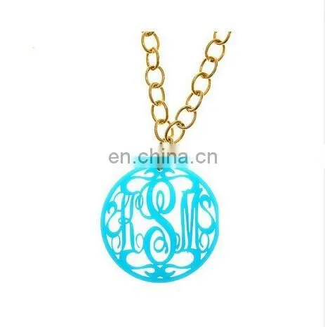 Script Monogram Acrylic keychain
