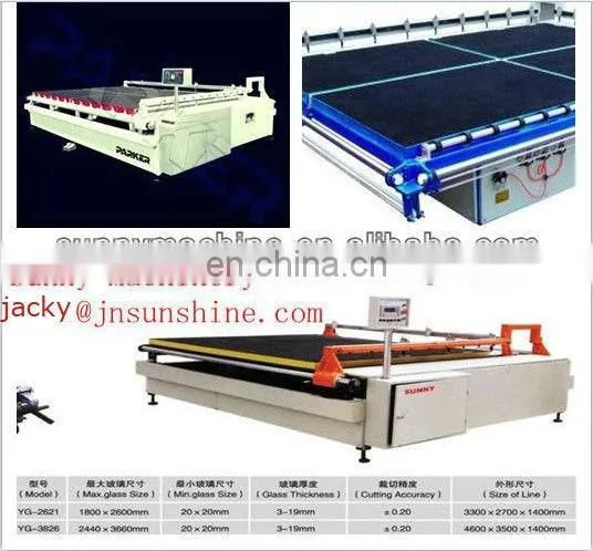 special glass cutting table/glass cutting machine/glass cutting machine/automatic glass cutting machine