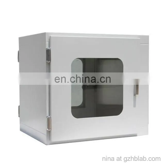 304 stainless steel electronic interlock pass through box/ transfer box for clean room