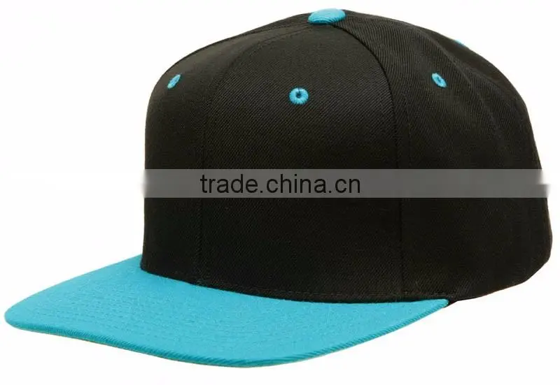 High Quality Plain Snapback Cap/Plain Snapback Hats Wholesale