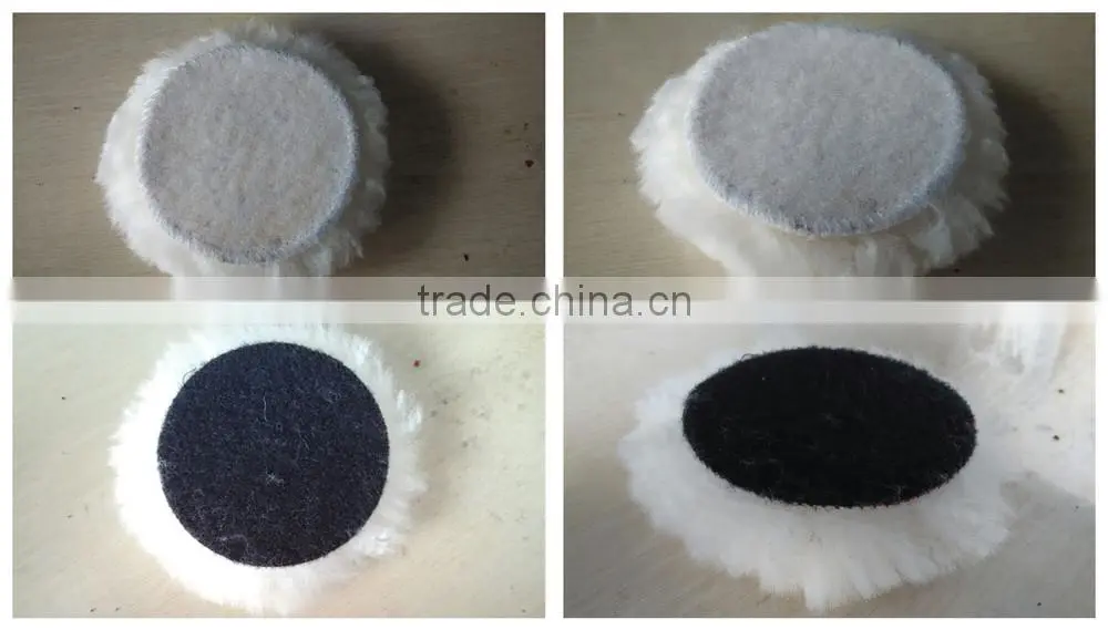 3 inch wool buffing pad