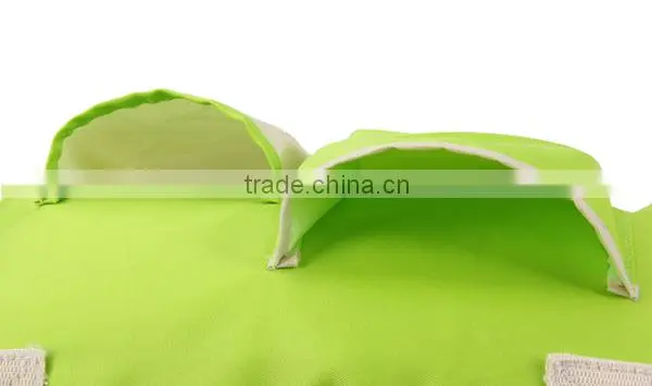 Green Microfiber Bag Baby with Bottle Bag