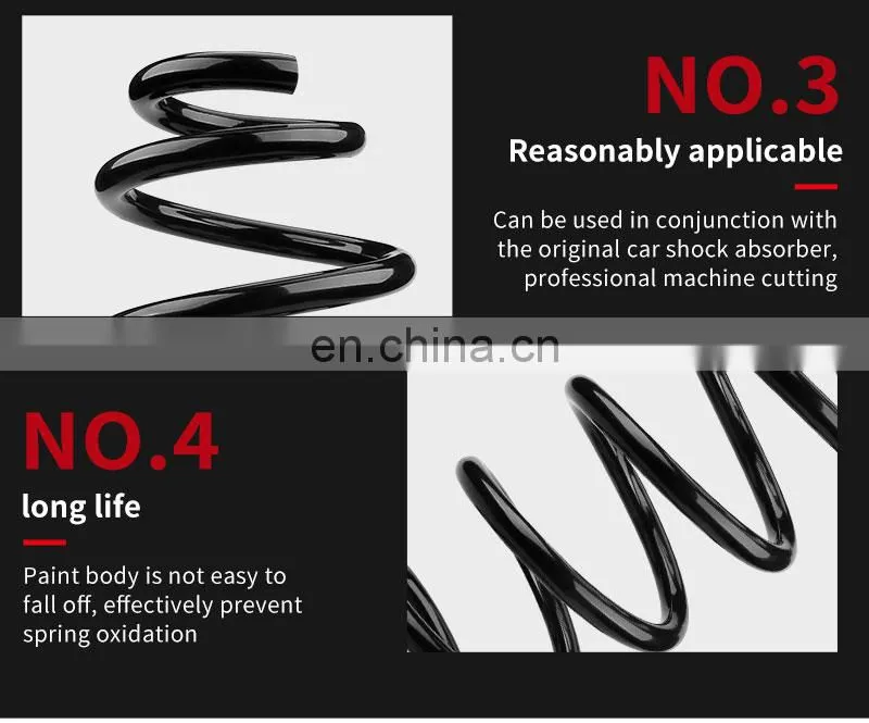 UGK High Quality Rear Suspension Parts Car Coil Spring Shock Absorber Springs For Hyundai NFSONATA 55350-3K000