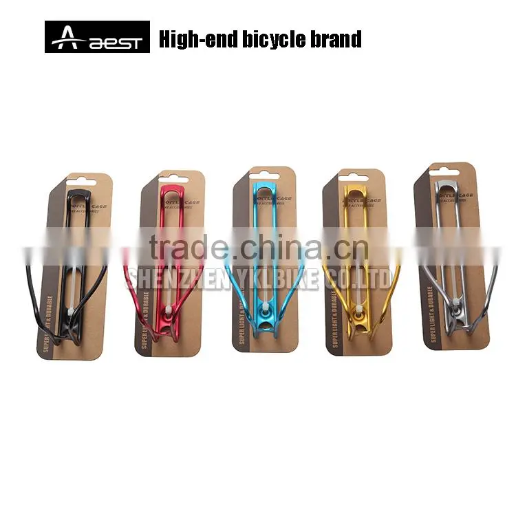 5 COLORS AL6061 ALLOY SUPPER LIGHT BOTTLE CAGE