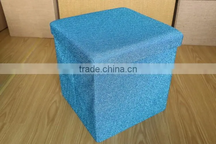Perfect Size Foliding Square Ottoman