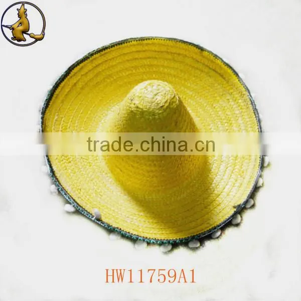 Rainbow Color Sombrero Mexican Straw Hat Party Supply