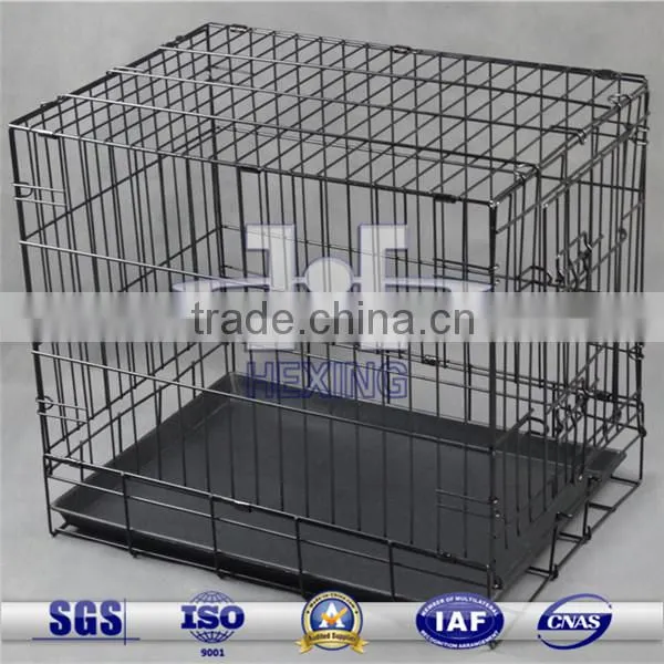 Black Coated Metal Mesh Pet Cage/Gog Cage
