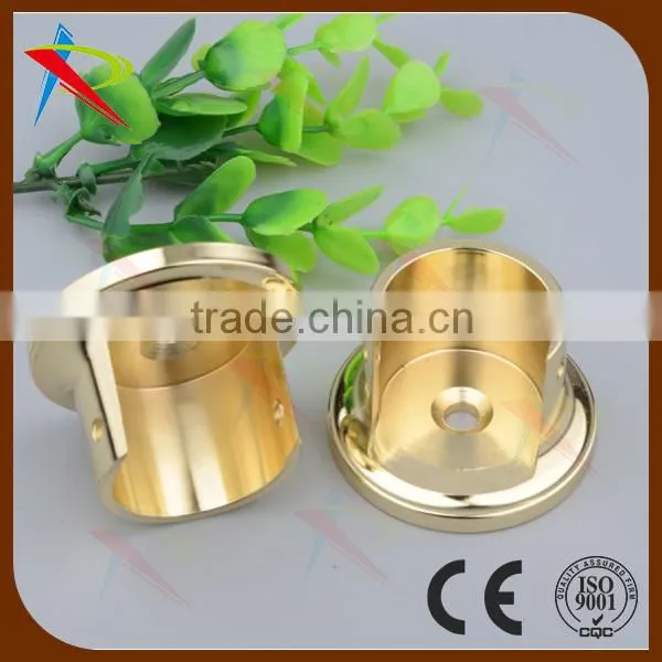 gold shower curtain brackets /wardobe brackets