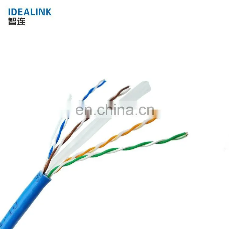 Custom OEM 1ft 3ft 50ft UTP Four Twist Pairs CAT6 Ethernet Network Lan Cable