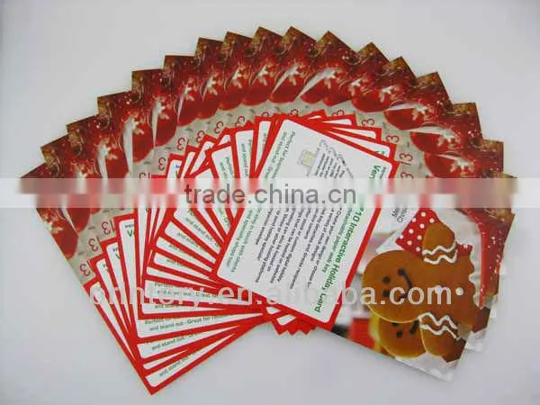 2013 christmas gift paper NFC/USB webkey china supplier, pop up customer's websites brochure paper webkey