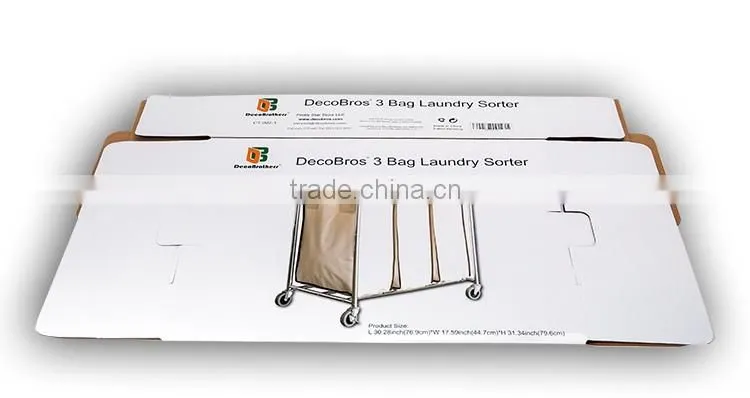 Custom Printed 7-ply black cardboard corrugated carton box with good quality