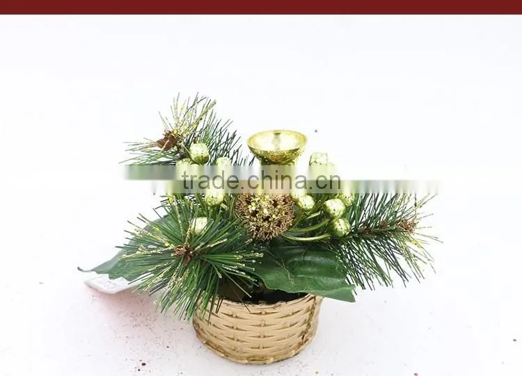 Decorated Mini Accessories Table Indoor Home Party Decoration Supply Christmas Tree