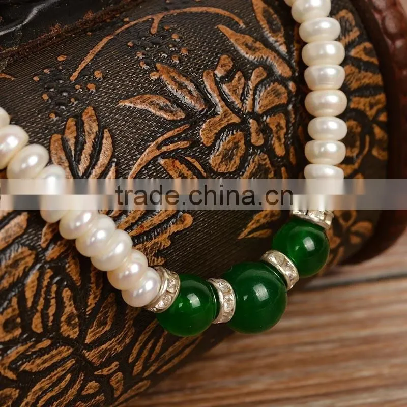 2016 Fashion And Trendy freshwater pearl necklace modern pearl necklace design