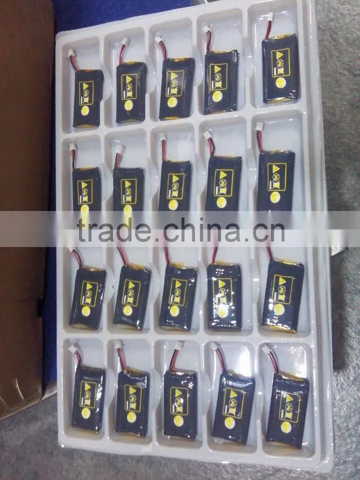 100% compitable for CS50 headset battery, li-polymer 052025 3.7v 190mah rechargeable battery for CS50 wirelss headset battery