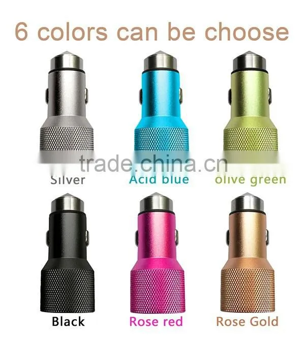 USB Car Charger Adapter 2 Port 3.1A For iPhone Samsung Galaxy HTC