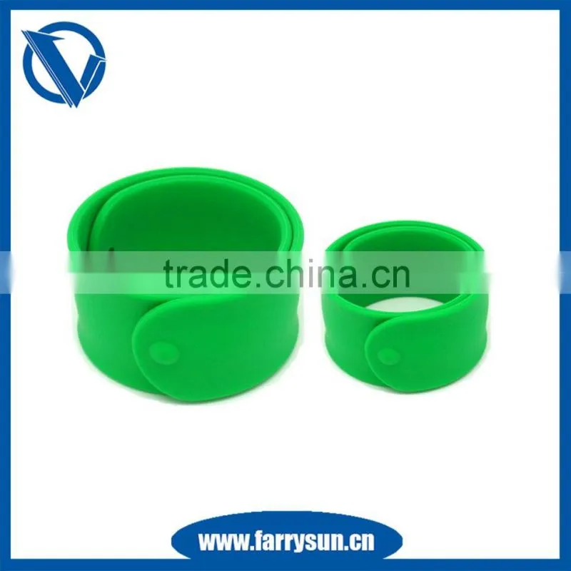 hot selling silicone slap bands, promotion gifts OEM&ODM