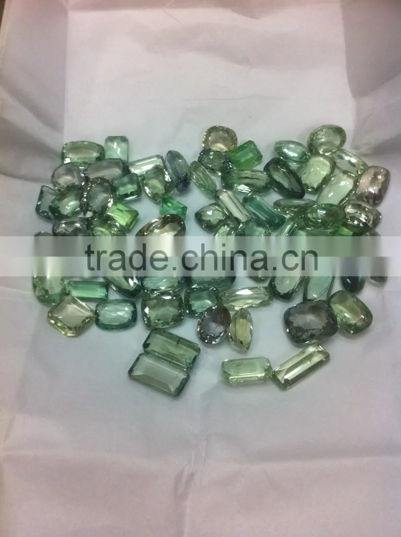 Natural Green Kunzite Gemstone