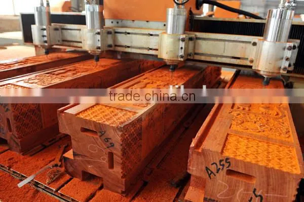 High quality jinan Remax wood working multi head 4 axis cnc machine