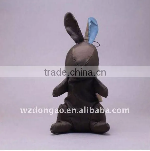 rabbit foldable shopping polyester bag