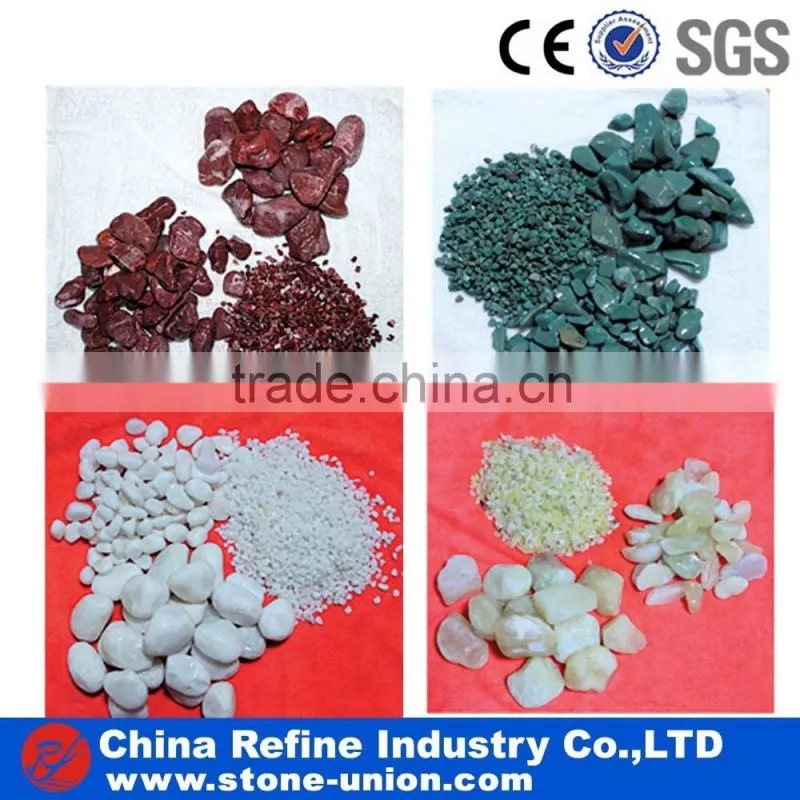 6-8mm white pebble stone