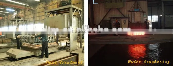 Manganese steel stone crusher machine parts hammer head