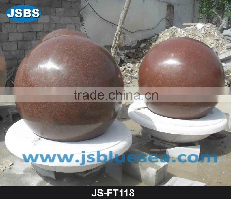 Light beige marble children fountain