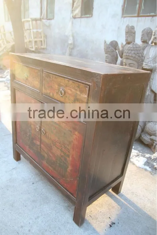 tibet wood antique cabinet