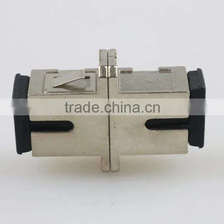 High-quality low-loss metal FTTH APC SC fiber optic adapter