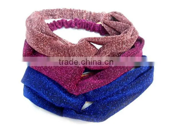 Shinny Turban headbands for women