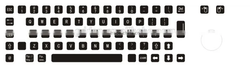 High quality standard metal keyboards