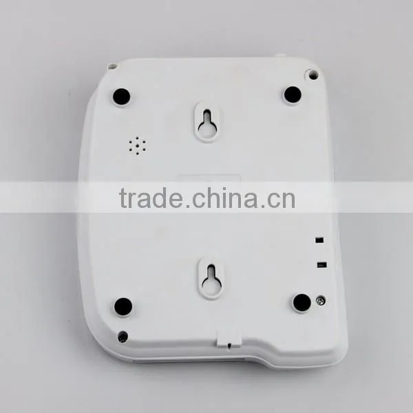 Cheap white color telephone set with redial function