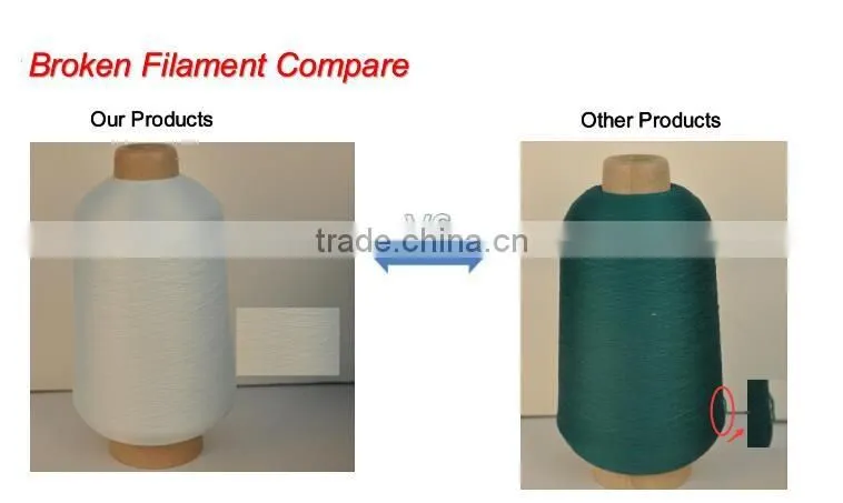 30D/2 Nylon Stretch yarn for hemming stitch