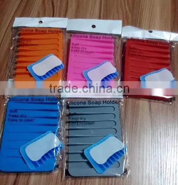Travel usage silica soap holder with indivisual packaging