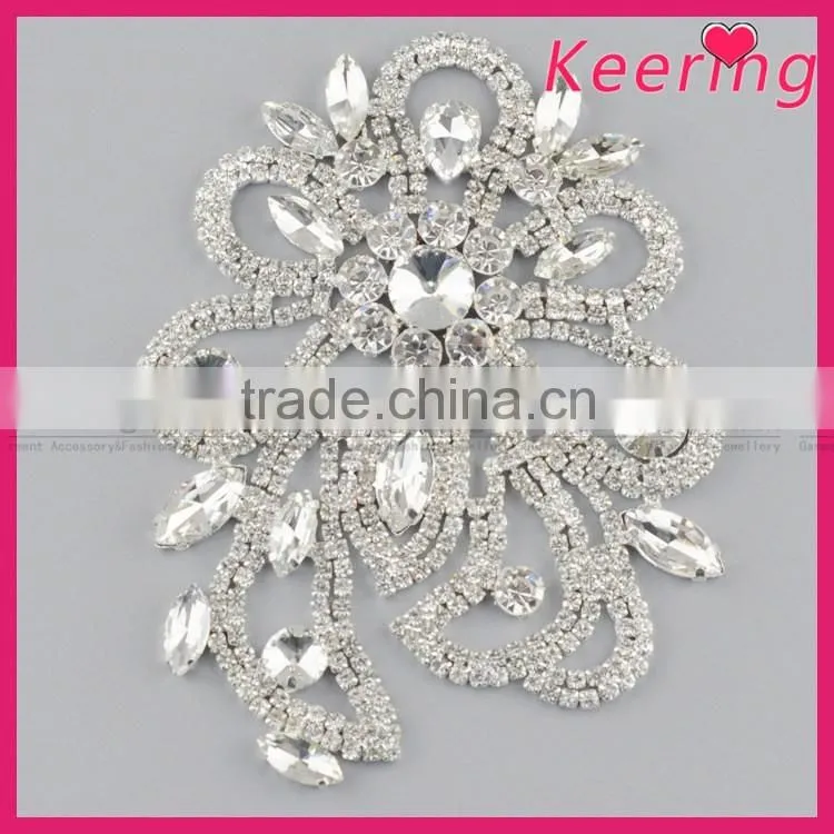 To Sew Wedding Dress Diamond Embellishment WRE-253