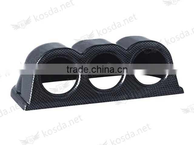 Hot High Quality Carbon/Black Fiber pillar pods/Auto Gauge Pod