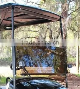 Golf Cart Part-Colored Anti UV Acrylic plastic Folded Club Car,E-Z-GO,Precedent Golf Carts Windshield