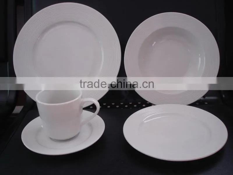 Hotel porcelain,luxury porcelain dinner set,fine porcelain dinner set