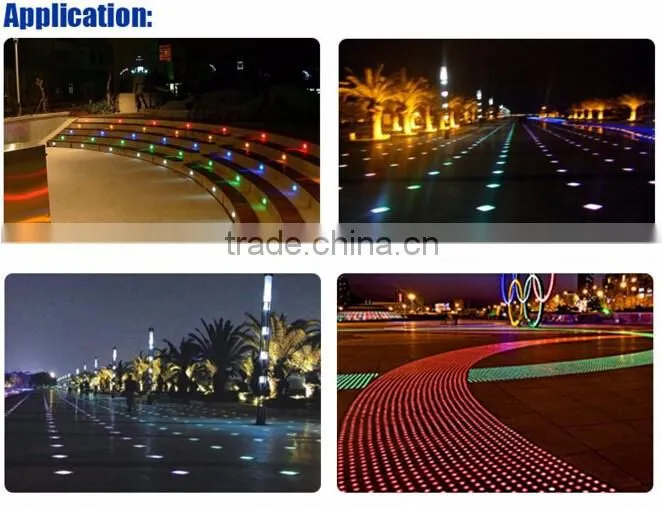 Die-casting Aluminum 100V-240V IP65 Waterproof LED Inground Light