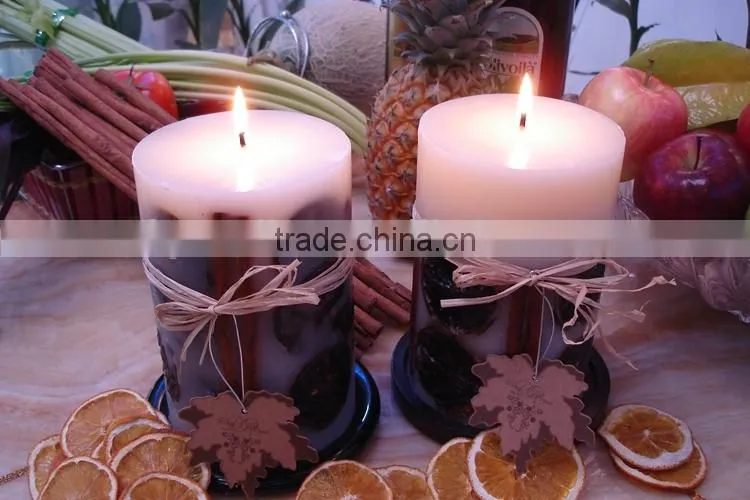 Large white candle with low price