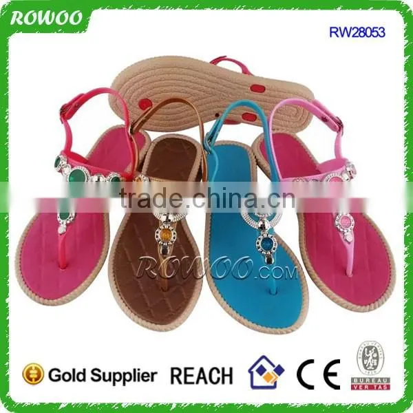 Adult lady PVC comfort funny slippers